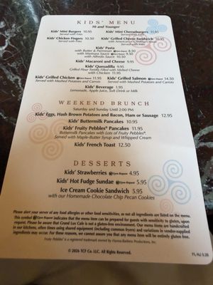 Menu photo 1 Grand Lux Cafe Paramus, NJ Menu photo 1 Grand Lux Cafe Paramus, NJ