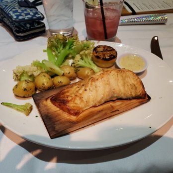 Seasons 52 - Wood plank salmon - Seafood Near Me - Birmingham, Alabama Seasons 52 - Wood plank salmon - Seafood Near Me - Birmingham, Alabama