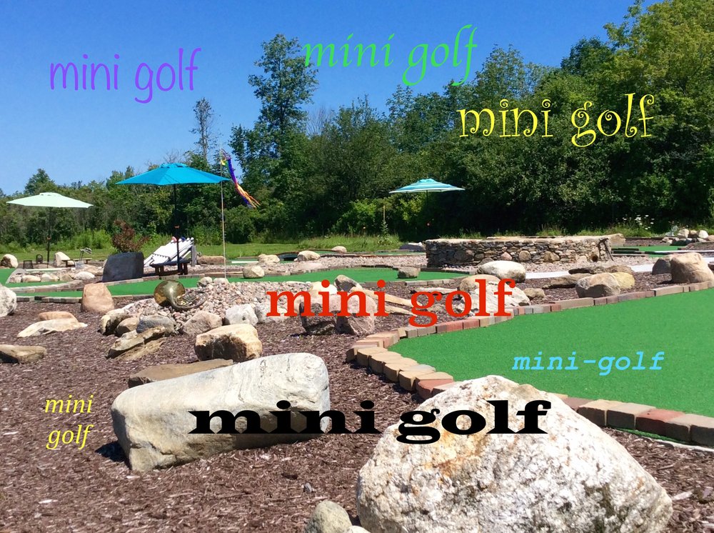 Social spots from SwingTime Mini Golf