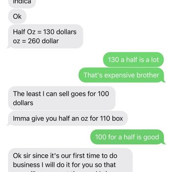 Skymint - Ann Arbor Marijuana - This is proof of the text message between me and him end it has his email listed - Cannabis Dispensaries Near Me - Ann Arbor, Michigan