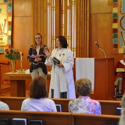 Julian Community United Methodist Church - Pastor Cindy Arntson on her first Sunday. (July 2013)