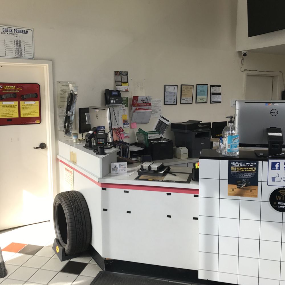 Midas - The front desk. I love the professionalism behind their idea of service. - Tires Near Me - Fremont, California Midas - The front desk. I love the professionalism behind their idea of service. - Tires Near Me - Fremont, California
