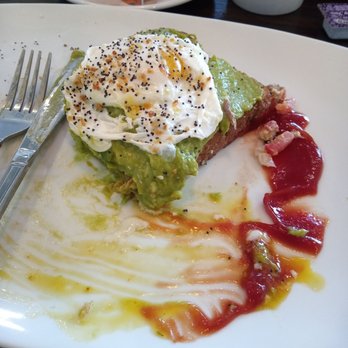 Broken Yolk Cafe - Egg Toast. So yummy and so filling (I have to take 1/2 home). My favorite go to breakfast dish. I order it every time!!!! - Breakfast & Brunch Near Me - Fullerton, California