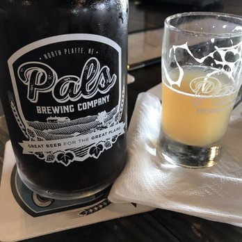 Pals Brewing - Mild Red & a taste of the Banana Milkshake. Yum. - Pizza Near Me - North Platte, Nebraska