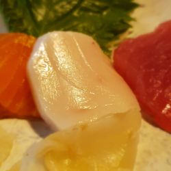 Ginza Japanese Restaurant - Assorted sushi appetizer up close