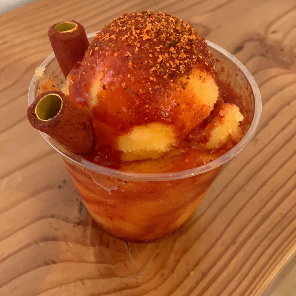 Sweet and Shavery - Mangonada- all mango - Desserts Near Me - Davis, California