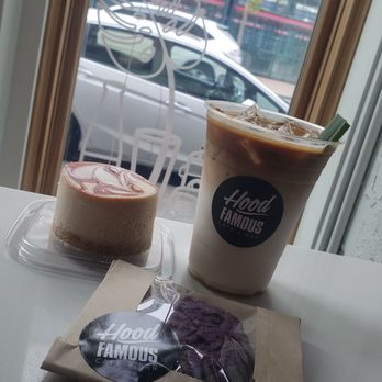 Hood Famous - Guava cheesecake (5/5) Pandan Latte (4/5) Ube cookie (not yet tried) - Cafes Near Me - Seattle, Washington Hood Famous - Guava cheesecake (5/5) Pandan Latte (4/5) Ube cookie (not yet tried) - Cafes Near Me - Seattle, Washington