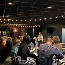 Hickory Wine Shoppe - Wine education in the cellar