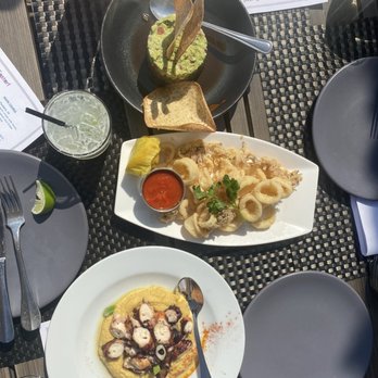 Lefkes - Octopus, fried calamari, Tuna Tatare - Mediterranean Near Me - Englewood Cliffs, New Jersey Lefkes - Octopus, fried calamari, Tuna Tatare - Mediterranean Near Me - Englewood Cliffs, New Jersey