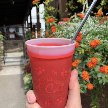 Hazlitt Red Cat Cellars - Bramble-berry wine slushie - Wineries Near Me - Naples, New York Hazlitt Red Cat Cellars - Bramble-berry wine slushie - Wineries Near Me - Naples, New York