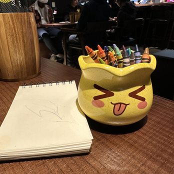 Chubby Curry - Cute coloring book and crayon holder for little kids - Japanese Curry Near Me - Beverly Hills, California