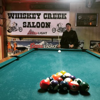 Whiskey Creek Saloon - billiards on a pool table - Bars Near Me - Hollister, California