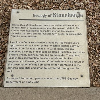 Stonehenge Replica - Landmarks & Historical Buildings Near Me - Odessa, Texas