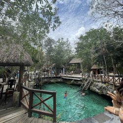 Cenote Zazil Há - The cenote.