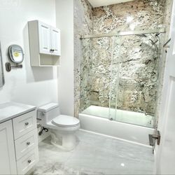 Good Neighbor Construction - Brand new built home with granite shower walls
