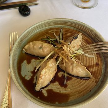 Le Colonial - Naples - Amish Chicken Pot stickers - French Near Me - Naples, Florida Le Colonial - Naples - Amish Chicken Pot stickers - French Near Me - Naples, Florida
