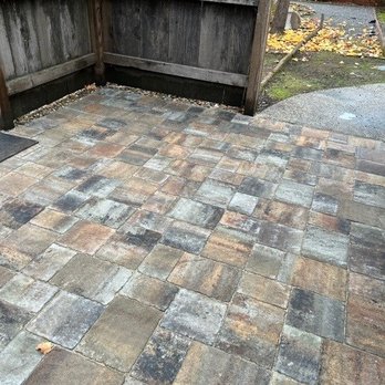 Victor's Clean Ups & Landscaping - pavers under the grapevine arbor - Landscaping Near Me