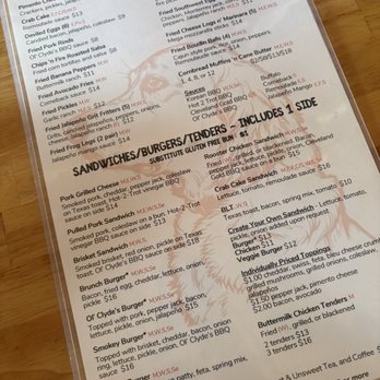 Clyde's Table and Tavern - American Near Me - Cleveland, Georgia