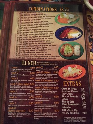 Menu photo 4 El Agave Minden, NE