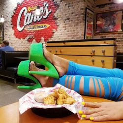 Raising Cane's Chicken Fingers - Canes aren't the only thing she's raising