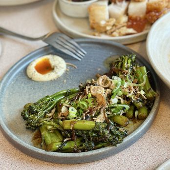 BB's - Broccolini caramelized bagoong, garlic aioli, thai chili - Filipino Near Me - Toronto, Ontario