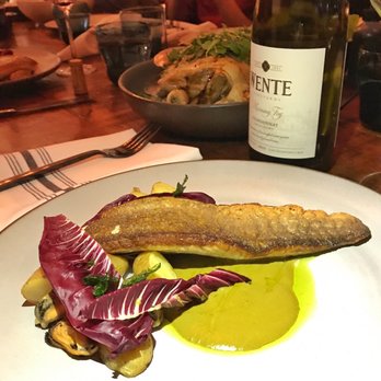 Common Lot - Branzino fillet - New American Near Me - Millburn, New Jersey