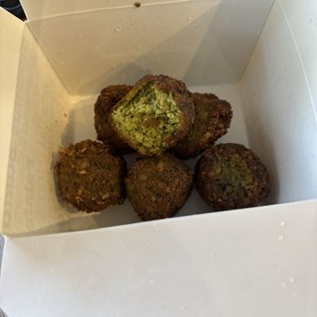 Nick The Greek - Falafels 5 star!    these barely made it home . Next time we will order  two orders to go ! - Greek Near Me - Los Angeles, California