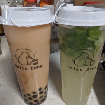 Hello Boba - 1st visit: Rose milk tea with boba and guava mojito - Coffee & Tea Near Me - El Monte, California Hello Boba - 1st visit: Rose milk tea with boba and guava mojito - Coffee & Tea Near Me - El Monte, California