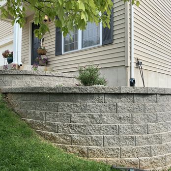 Genuine Lawn Care - Front retaining wall - Gutter Services Near Me - Fenton, Missouri