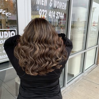 LA Hair Studio - AFTER: the AMAZING job Jenny did to my hair!! A++ - Hair Salons Near Me - Garland, Texas