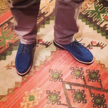 Re-Mix - Blue Suede Men's Bucks - Shoe Stores Near Me - Los Angeles, California Re-Mix - Blue Suede Men's Bucks - Shoe Stores Near Me - Los Angeles, California