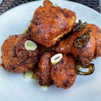 Poppyseed Market - Pimento hush puppies - if these are on the specials menu, you MUST order them! - Delis Near Me - Raleigh, North Carolina