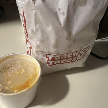 Torchy's Tacos - Chips and queso (free with my birthday rewards) - Tacos Near Me - Cypress, Texas Torchy's Tacos - Chips and queso (free with my birthday rewards) - Tacos Near Me - Cypress, Texas
