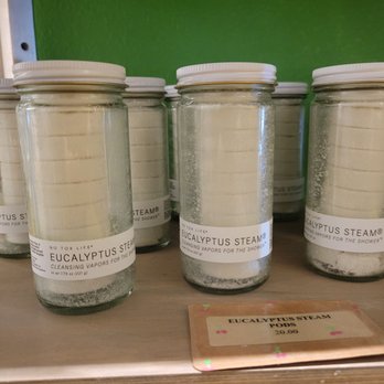Chef Tanya's Kitchen - Eucalyptus Steam tablets. Use them in the shower to wake you up. - Vegan Near Me - Palm Desert, California Chef Tanya's Kitchen - Eucalyptus Steam tablets. Use them in the shower to wake you up. - Vegan Near Me - Palm Desert, California