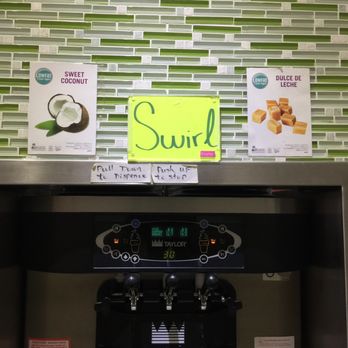 YoSweets - a sign on a coffee machine - Desserts Near Me - New York, New York YoSweets - a sign on a coffee machine - Desserts Near Me - New York, New York