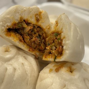 Myungin Dumplings - King 12 b. Kimchi Korean Style King Steamed Bun - Korean Near Me - Northridge, California