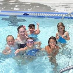 Outpost Summer Camps - Girls having pool time