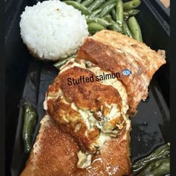 Yuno's Nutritional Meals - The stuffed salmon is next level