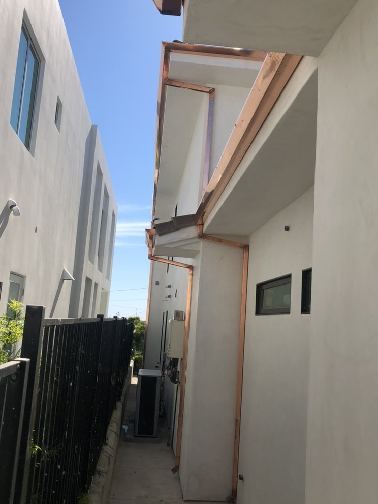 Slide of CCR Seamless Rain Gutters