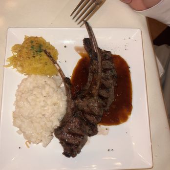 Il Terrazzo Carmine - Lamb chops and risotto and spaghetti squash - Italian Near Me - Seattle, Washington Il Terrazzo Carmine - Lamb chops and risotto and spaghetti squash - Italian Near Me - Seattle, Washington