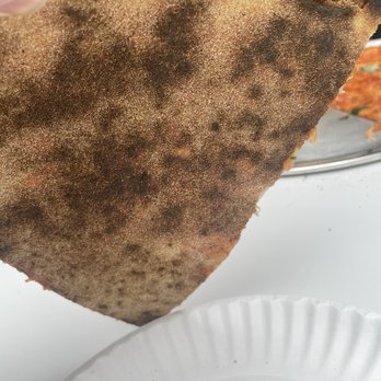 Nico's Charred Pies - Under body of slice - Pizza Near Me - Copiague, New York