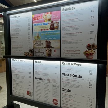 Andy's Frozen Custard - Menu - Ice Cream & Frozen Yogurt Near Me - Springfield, Missouri