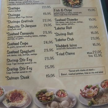 La Source - Seafood menu - Canadian (New) Near Me - Charlo, New Brunswick La Source - Seafood menu - Canadian (New) Near Me - Charlo, New Brunswick