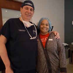 LasikPlus - Dr Straub and myself seconds after finishing the procedure