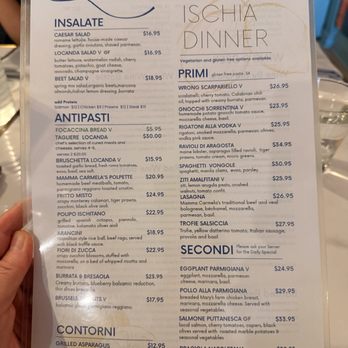 Locanda Ischia - Menu - Italian Near Me - San Jose, California Locanda Ischia - Menu - Italian Near Me - San Jose, California