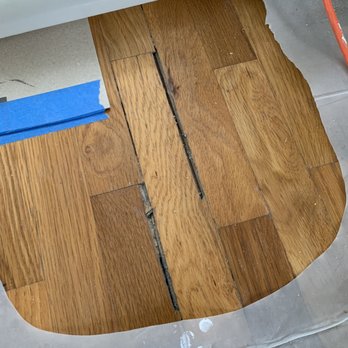 Open Book Hardwood Floors - Before - Flooring Near Me