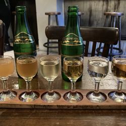 Wódka Cafe Bar - Craft flight tray.