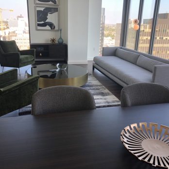 Vision on Wilshire - Living area in the penthouse - Apartments Near Me - Los Angeles, California Vision on Wilshire - Living area in the penthouse - Apartments Near Me - Los Angeles, California