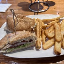 Red Robin Gourmet Burgers and Brews - BLTA Croissant Steak Fries