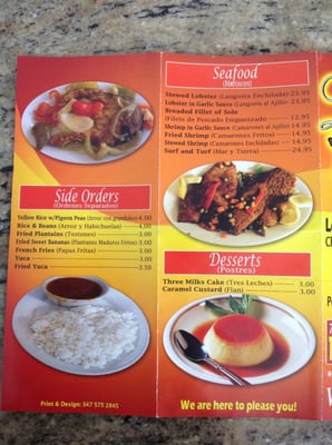 Menu photo 4 La Fonda Boricua Middletown, NY